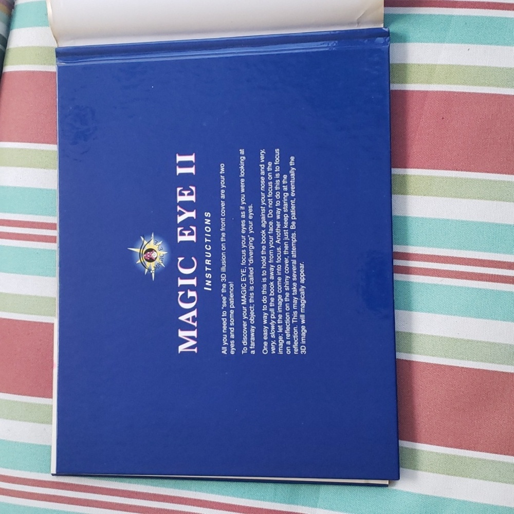 Vintage 1994 Magic Eye II Dimension Art Book - Picture 5 of 9